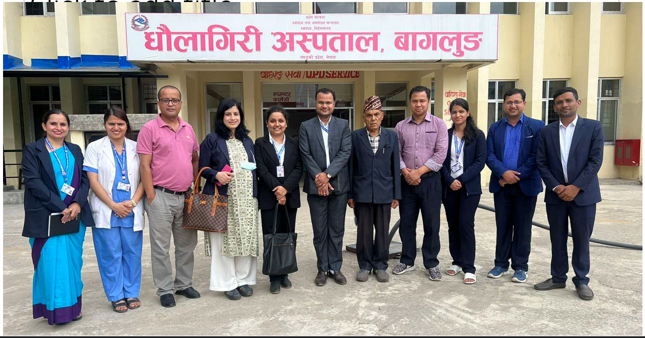 धवलागिरि अस्पताल, बागलुङमा सिटीस्क्यान सेवाको तयारी।